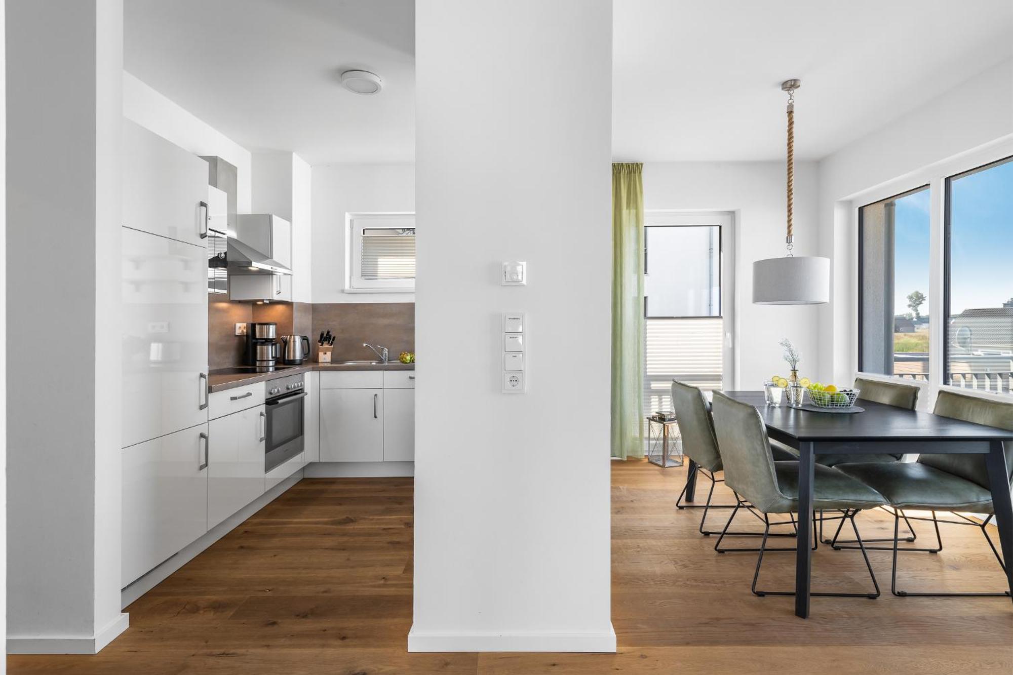 Апартаменты Ocean Star- 1 Og, Balkon, Hafenblick, Kamin Ольпениц Экстерьер фото